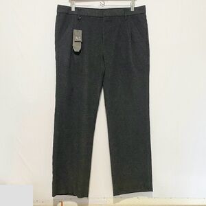 Armani Exchange A|X Dress Pants 34 Short Charcoal Heather Slim Fit NWT Mens